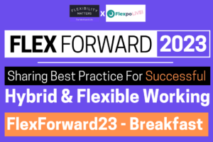 FlexForward23 - Breakfast banner